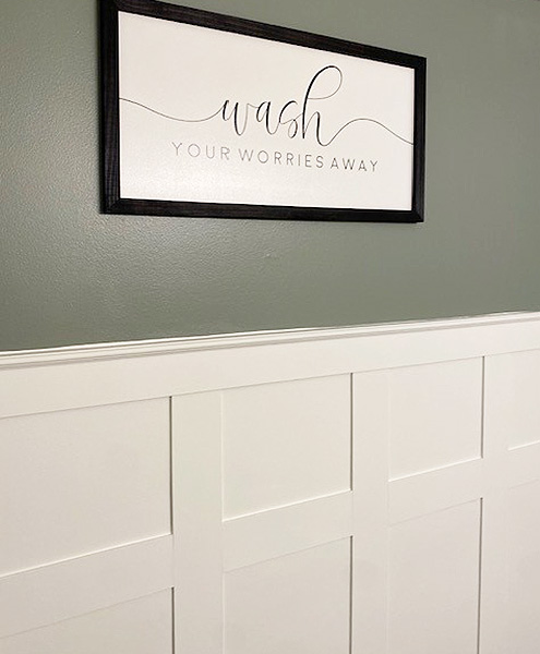 Modern wainscoting